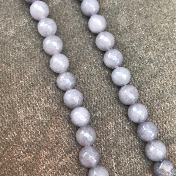 Panacea Grey tassel statement necklace - Picture 7 of 8